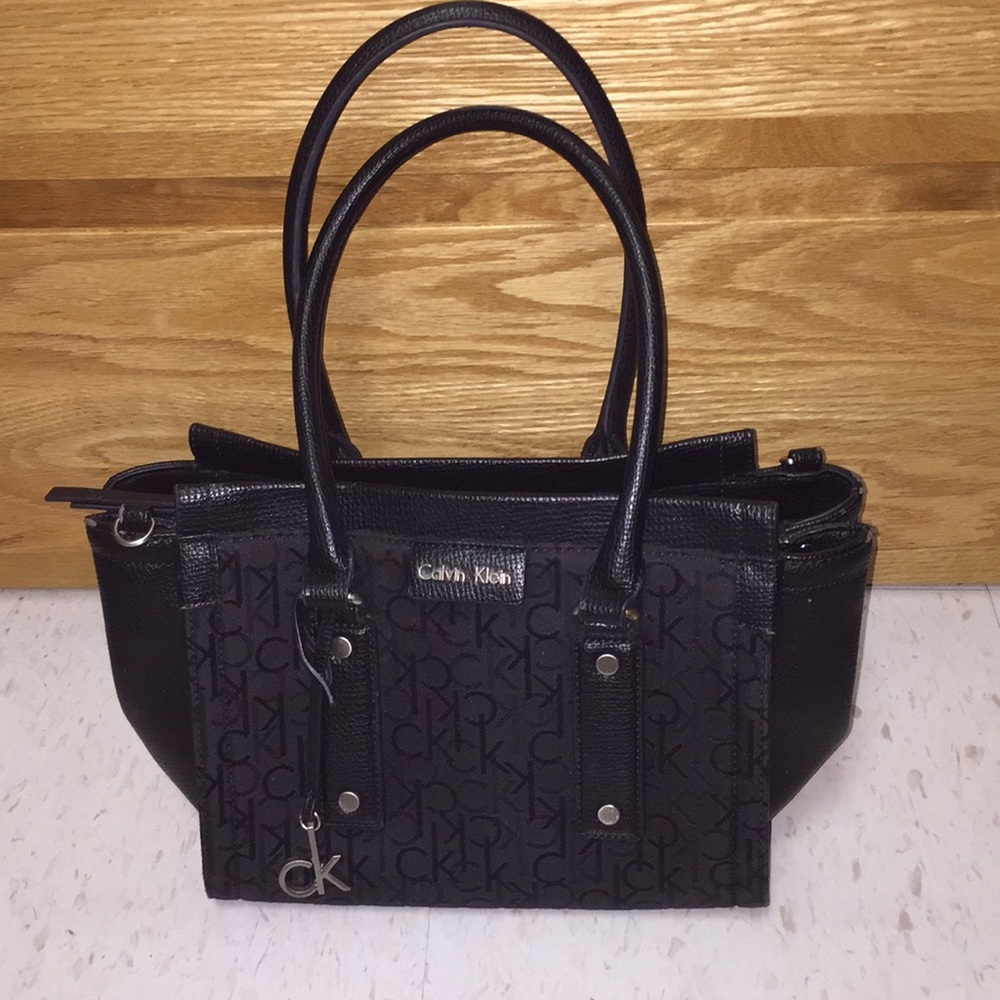 Calvin Klein black purse.